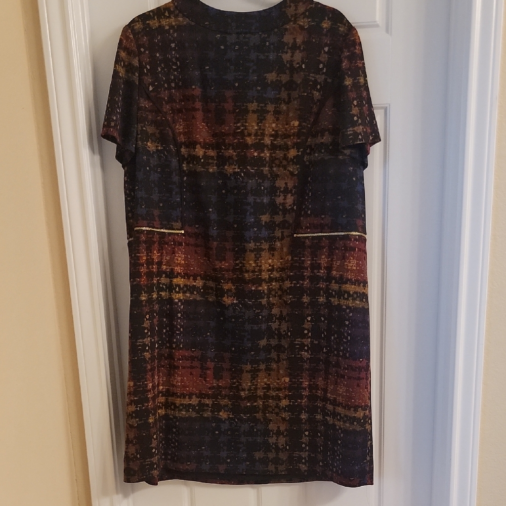 Thari Arthur S. Lavine Multicolor Midi Dress